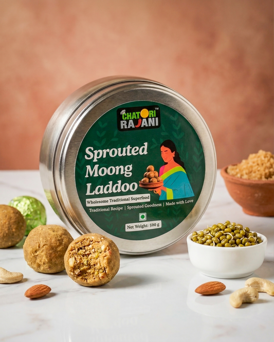 Sprouted Moong Laddoo