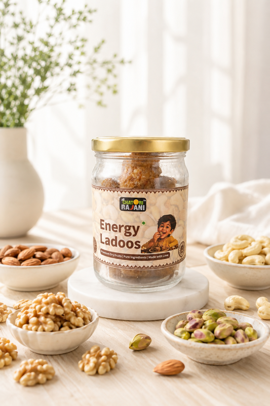 ENERGY LADDOO – Power-Packed Bites of Natural Goodness