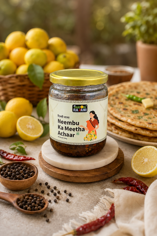 Dilli Wala Neembu ka Meetha Achar