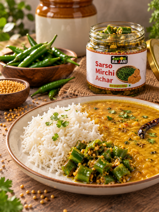 Sarso-Mirchi Achar