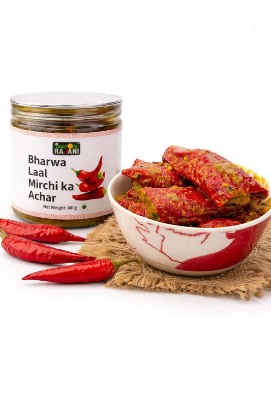 Bharwa lal Mirchi Ka Achar