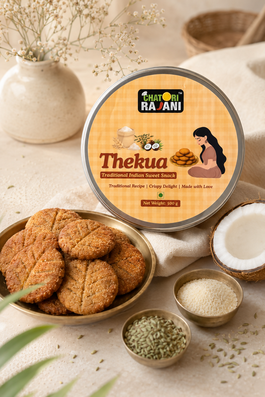 THEKUA – Traditional Indian Sweet Snack