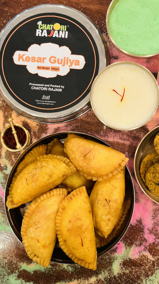 Kesar Gujiya