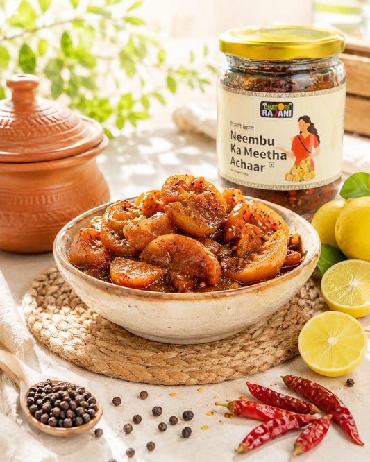 Dilli Wala Neembu ka Meetha Achar