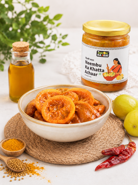 Dilli Wala Neembu ka Khatta Achar