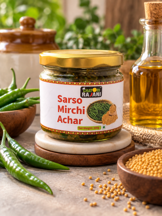 Sarso-Mirchi Achar