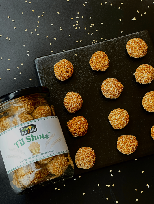 Til Shots (Sesame Jaggery Bites)