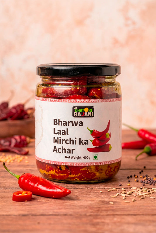 Bharwa lal Mirchi Ka Achar