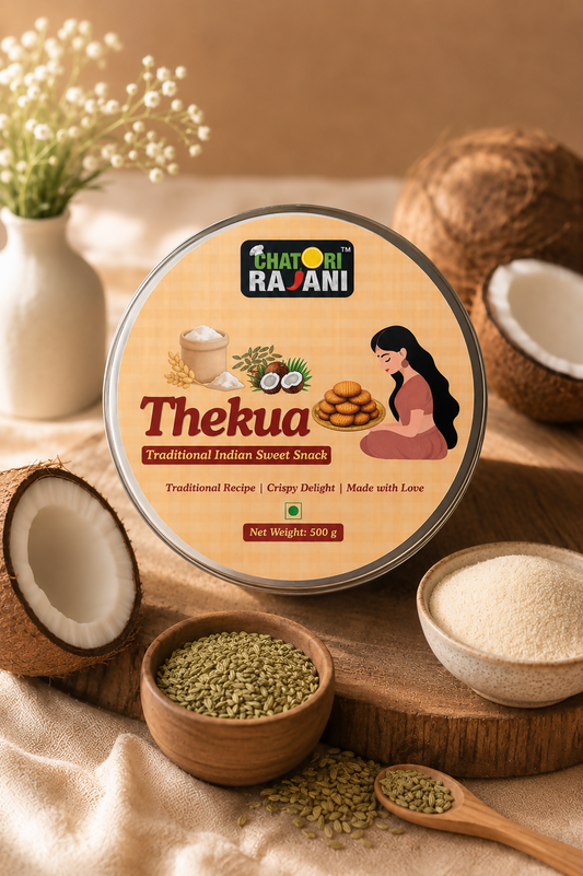 THEKUA – Traditional Indian Sweet Snack