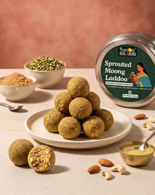 Sprouted Moong Laddoo